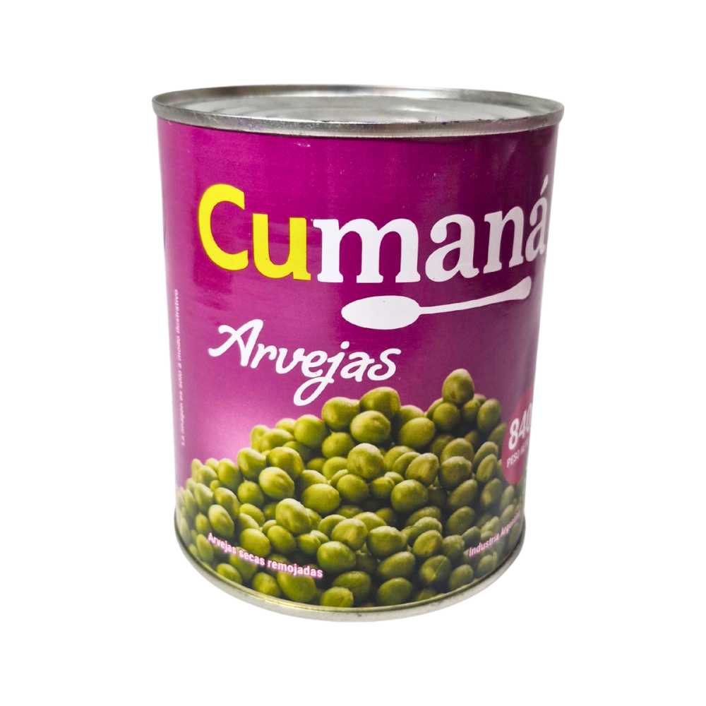 ARVEJAS CUMANA LATA 12 X 850 GRS