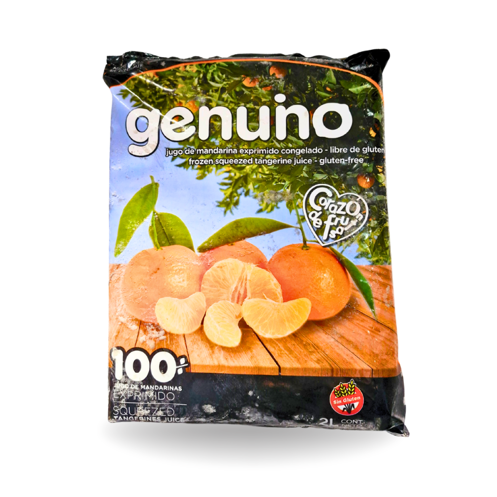 JUGO DE MANDARINA 5 X 2 LTS GENUINO